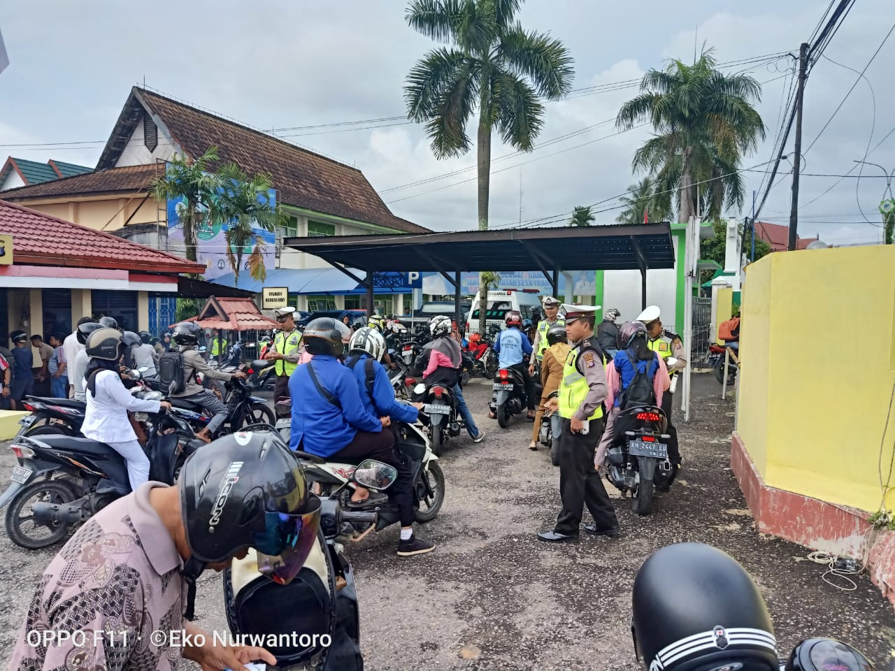 32 Pelanggar Lalu Lintas Di Muara Teweh Diberikan Surat Tilang