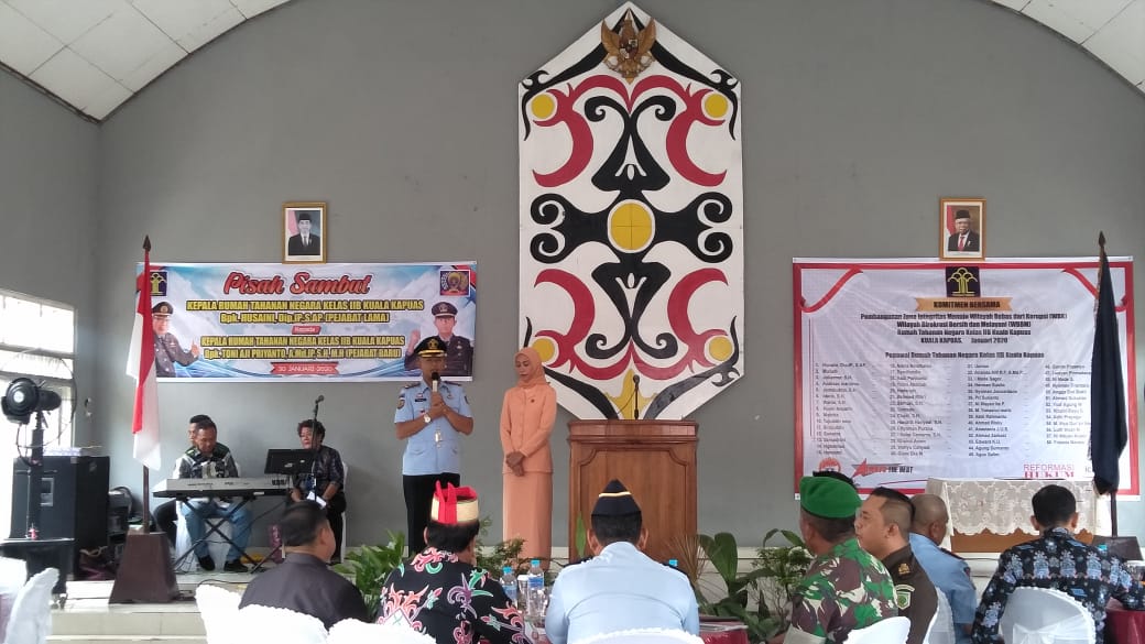 Kepala Rumah Tahanan Kelas IIB Kapuas Berganti