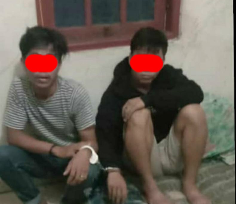 Dua Pemuda Maling Tabung Gas di Muara Teweh Nyaris di Hakimi Massa