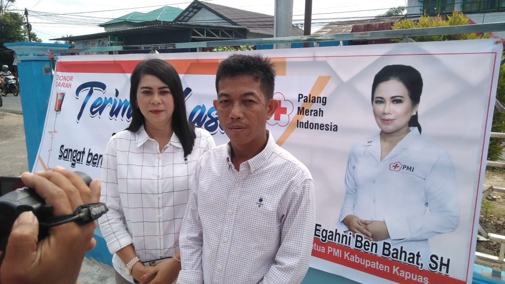 PDAM Tirta Dharma Kapuas Gelar Aksi Donor Darah Untuk Kemanusiaan