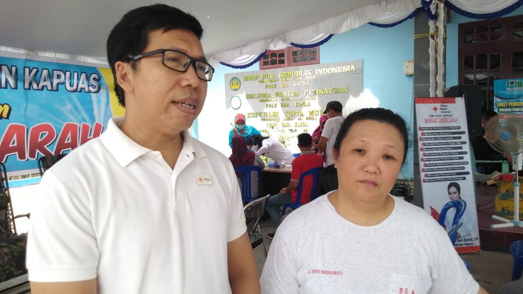 Mantappp….PMI Kapuas Bakal Gelar Aksi Donor Darah Sistem Jemput Bola Datangi Sejumlah SOPD