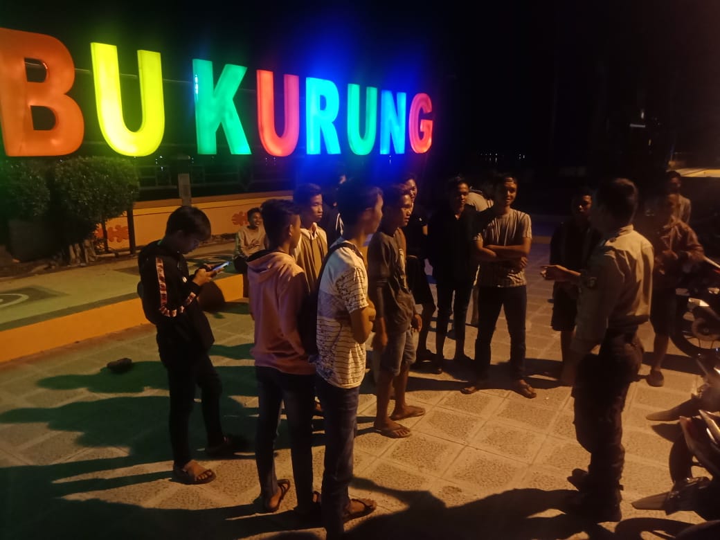 Antisipasi Kriminalitas, Polsek Kahayan Hilir Patroli Titik Rawan Dalam Kota