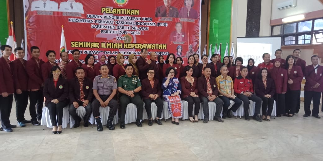 Kalam Jihad Terpilih Kembali Jadi Ketua PPNI Barito Selatan