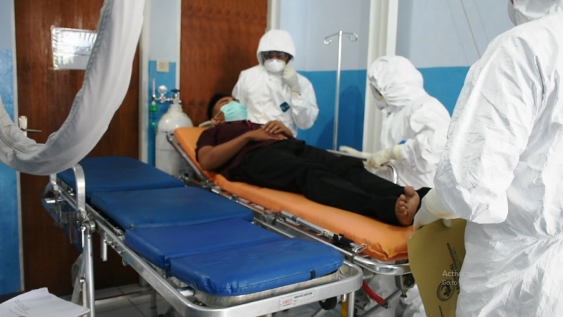 RSUD dr Soemarno Sosroatmodjo Kuala Kapuas Gelar SIMULASI Penanganan COVID-19