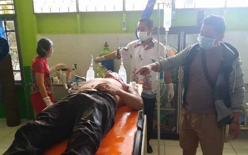 Astaga!! Penjual Buku Tewas Bersimbah Darah di Depan Losmen Citra Desa Pujon
