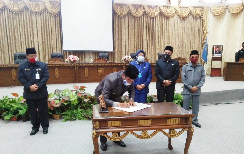 Fraksi DPRD Barito Utara Terima Perubahan tentang Pembentukan dan Susunan Perangkat Daerah