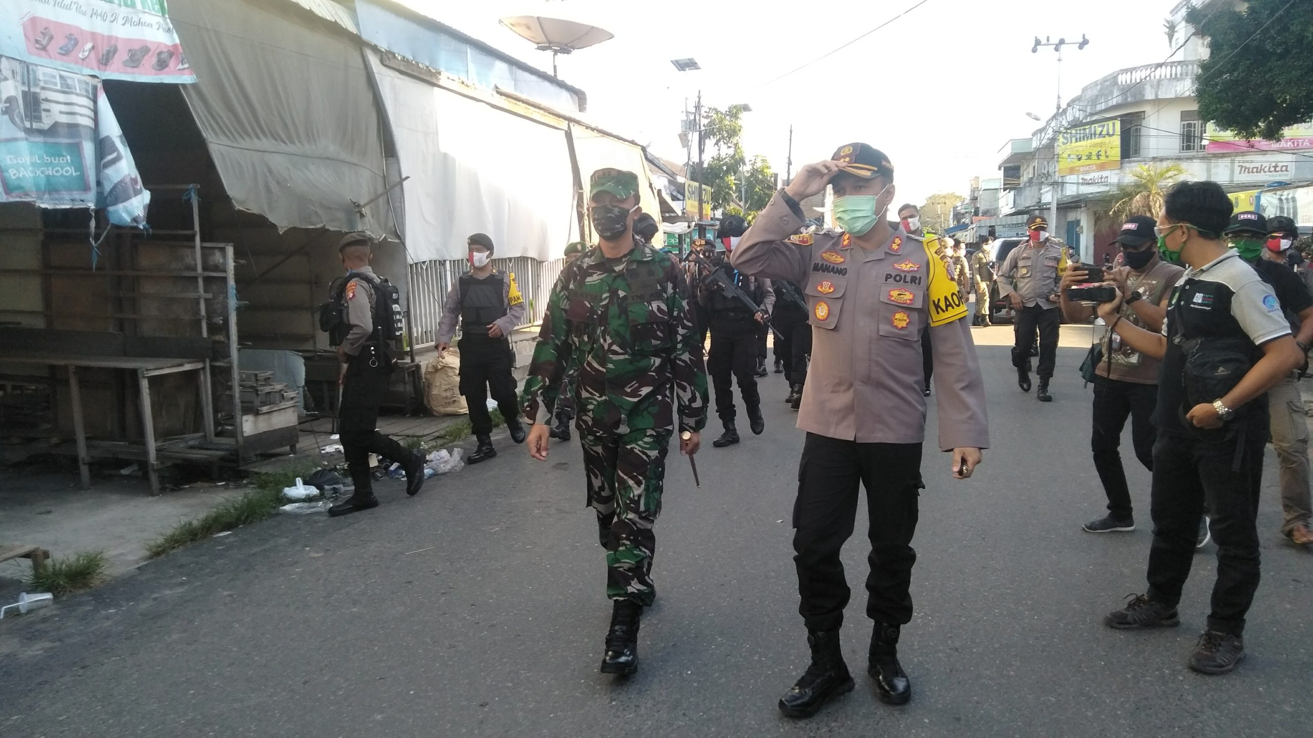 PSBB Hari Pertama Di Kapuas Berjalan Dengan Lancar