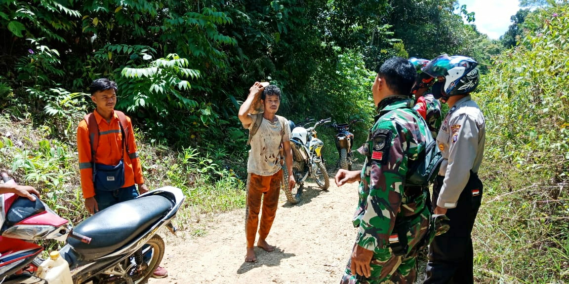 Antisipasi Karhutla, Polsek Koramil dan Tim Manggala Agni Lahei Laksanakan Patroli Secara Rutin
