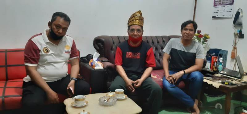Jelang Pilgub, Polsek Kahayan Hilir Pererat Silaturahmi Dengan Para Tokoh
