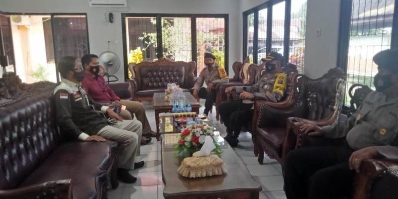 Kapolres Barito Selatan Kunjungi KPU dan Bawaslu, Ada Apa?
