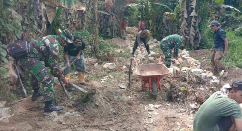 Dimata Warga Desa Sibung dan Dusun Layung Habang TMMD Program Mempunyai Seribu Manfaat
