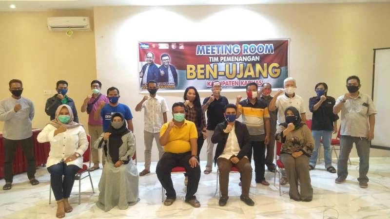 Tim Pemenangan Balon Ben-Ujang Targetkan Menang 80 Persen