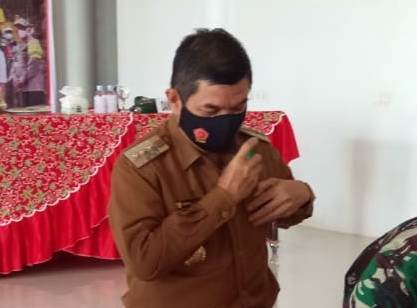 Bupati Bartim Imbau Masyarakat Untuk Berperan Aktif Bantu TMMD