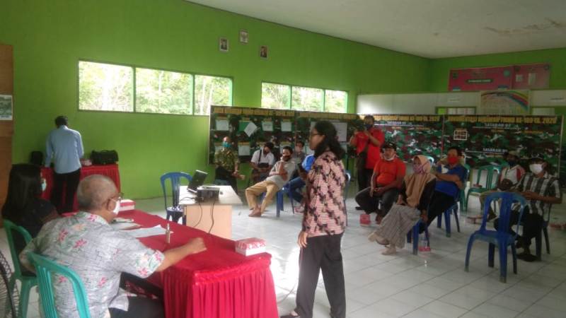 Satgas TMMD 109 Gelar Penyuluhan Bela Negara