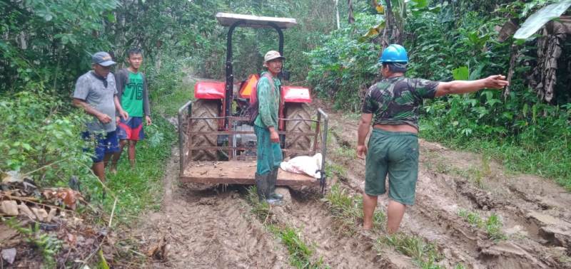 Setiap Harinya Kodim 1012/Btk Terjunkan 110 Satgas Ke Lokasi TMMD Bartim