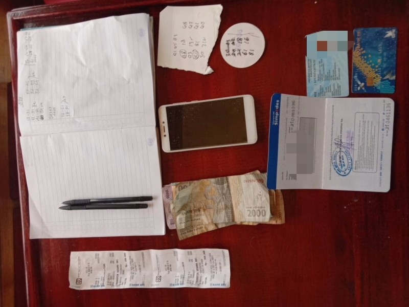 Lagi, Polisi di Kapuas Amankan Penjual Judi Togel