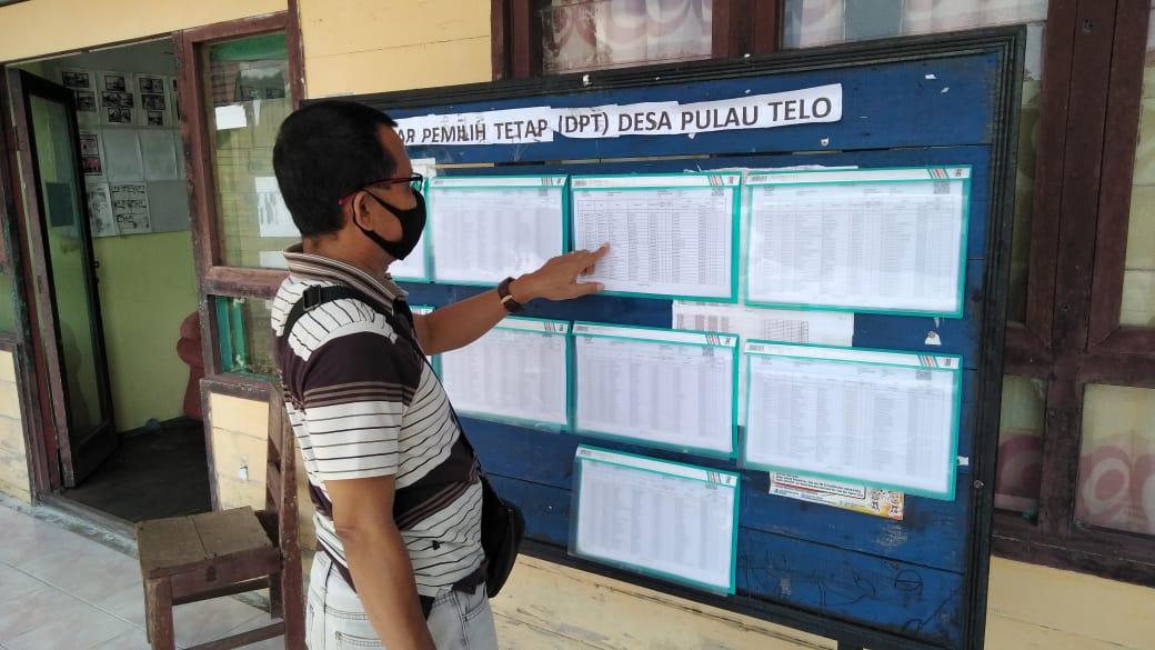 Sempat Heboh, Daftar DPT Di Kantor Desa Pulau Telo Diduga Hilang