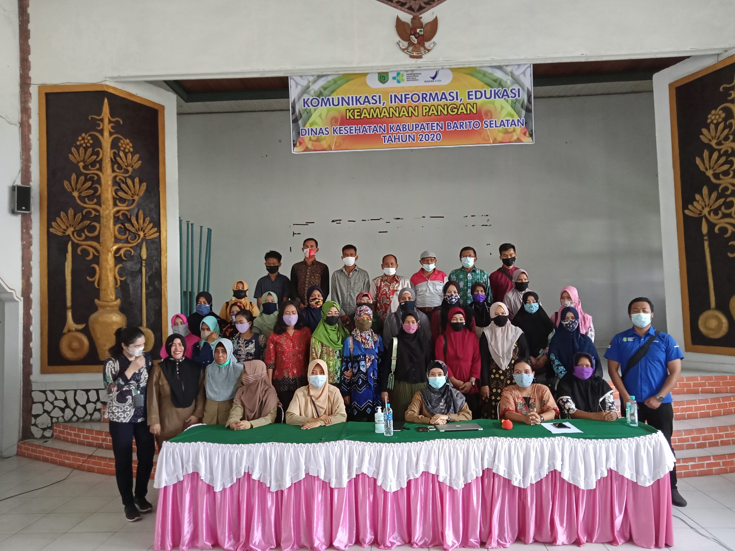 Pelaku usaha industri rumah tangga di Barsel diberikan edukasi keamanan pangan