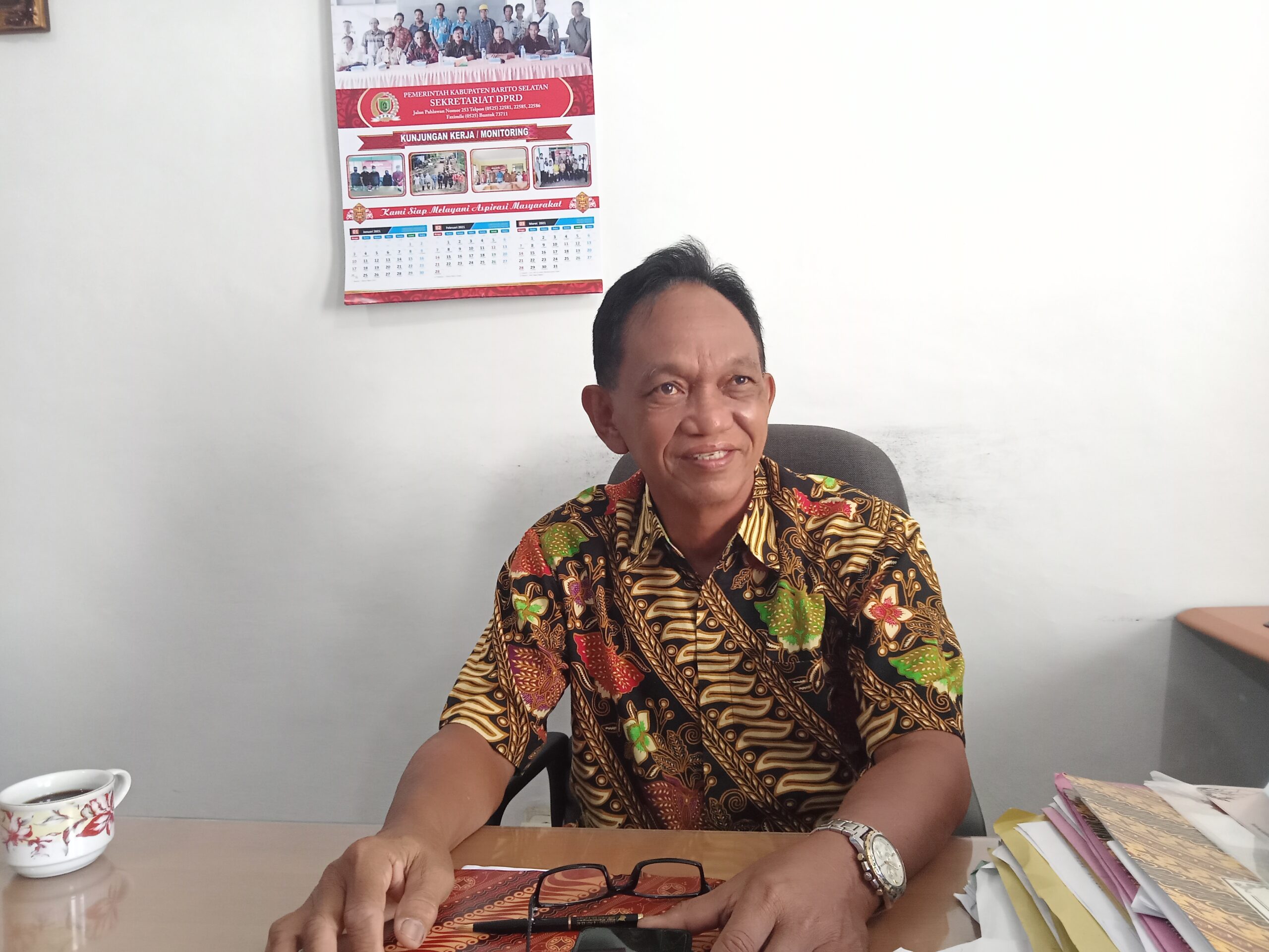 Komisi I DPRD Barsel harapkan penyelesaian tapal batas desa rampung di tahun 2021