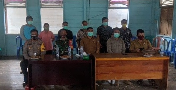 Kapolsek Kawal Rekapitulasi Pemilihan BPD Desa Muwun