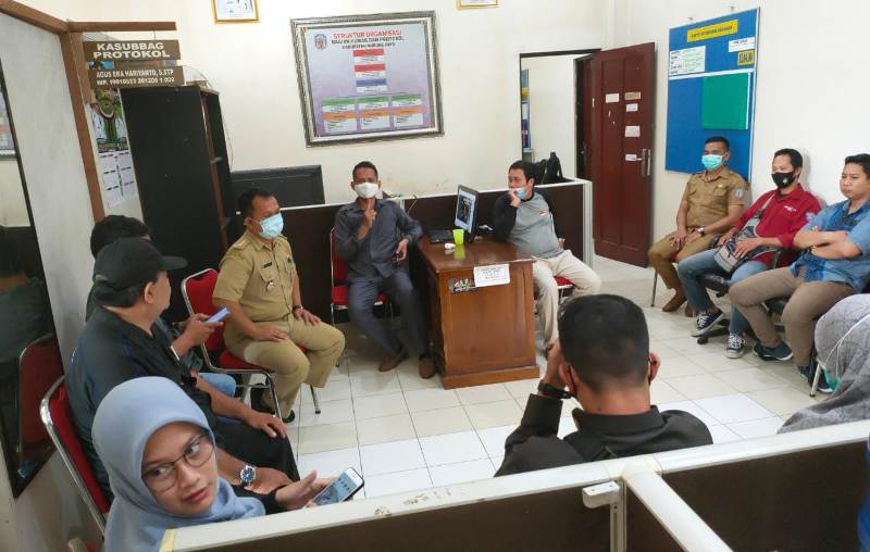 Mantan Kabag Humprop Setda Pamit ke Awak Media