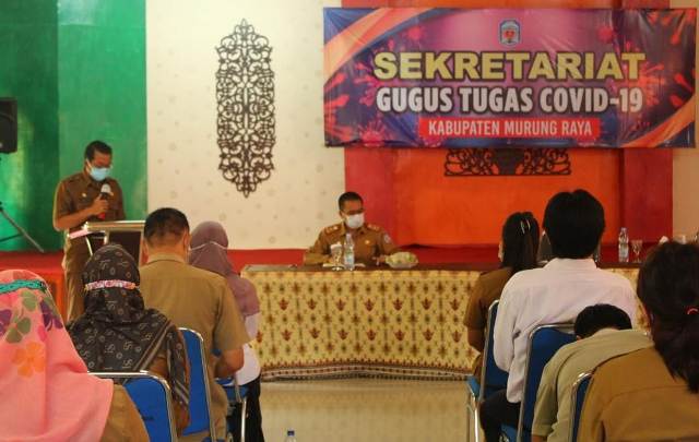 Perdie Gelar Rakor dengan Pimpinan Puskesmas se-Murung Raya