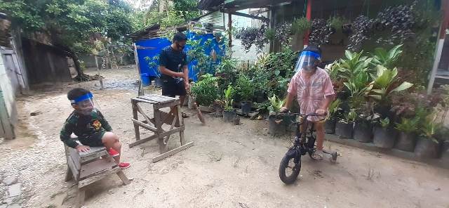 Cegah Covid-19, Kodim 1013 Muara Teweh Perkuat 4 M di Lingkungan Keluarga