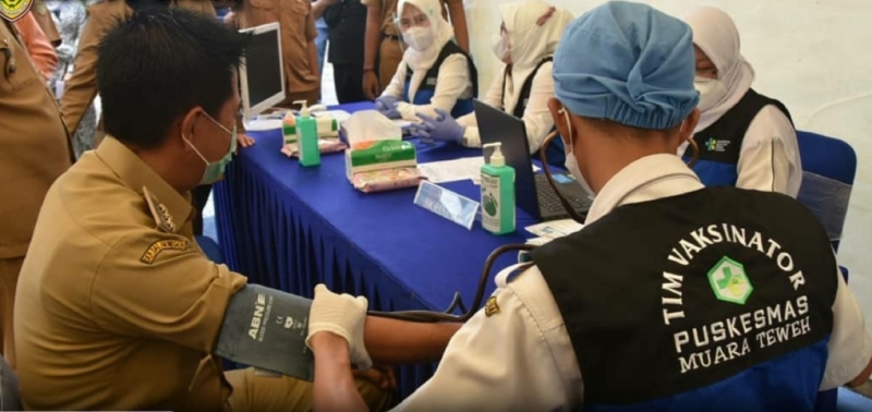 Bupati Barito Utara Tak Divaksin Covid-19, Ini Alasannya?