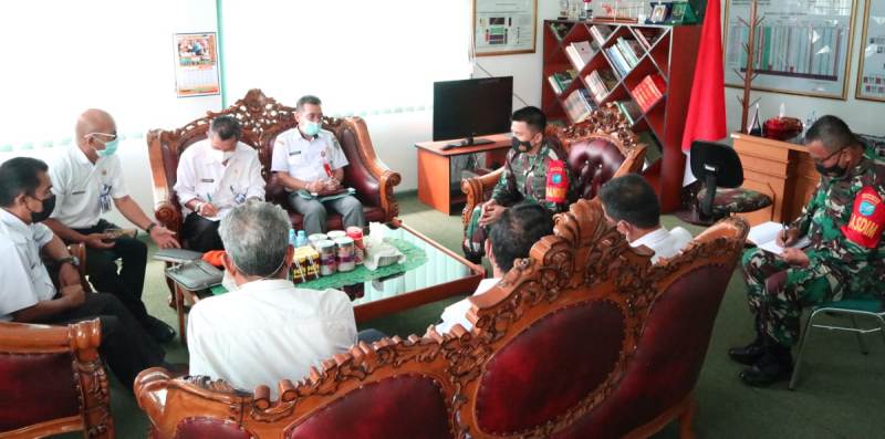 Distan Barut Kunjungi Kodim 1013 Muara Teweh, Ada Apa?