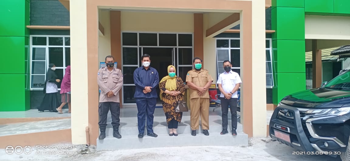 Wakil Ketua DPRD Kalteng Kunjungi Puskesmas Jabiren Raya dan Puskesmas Bereng