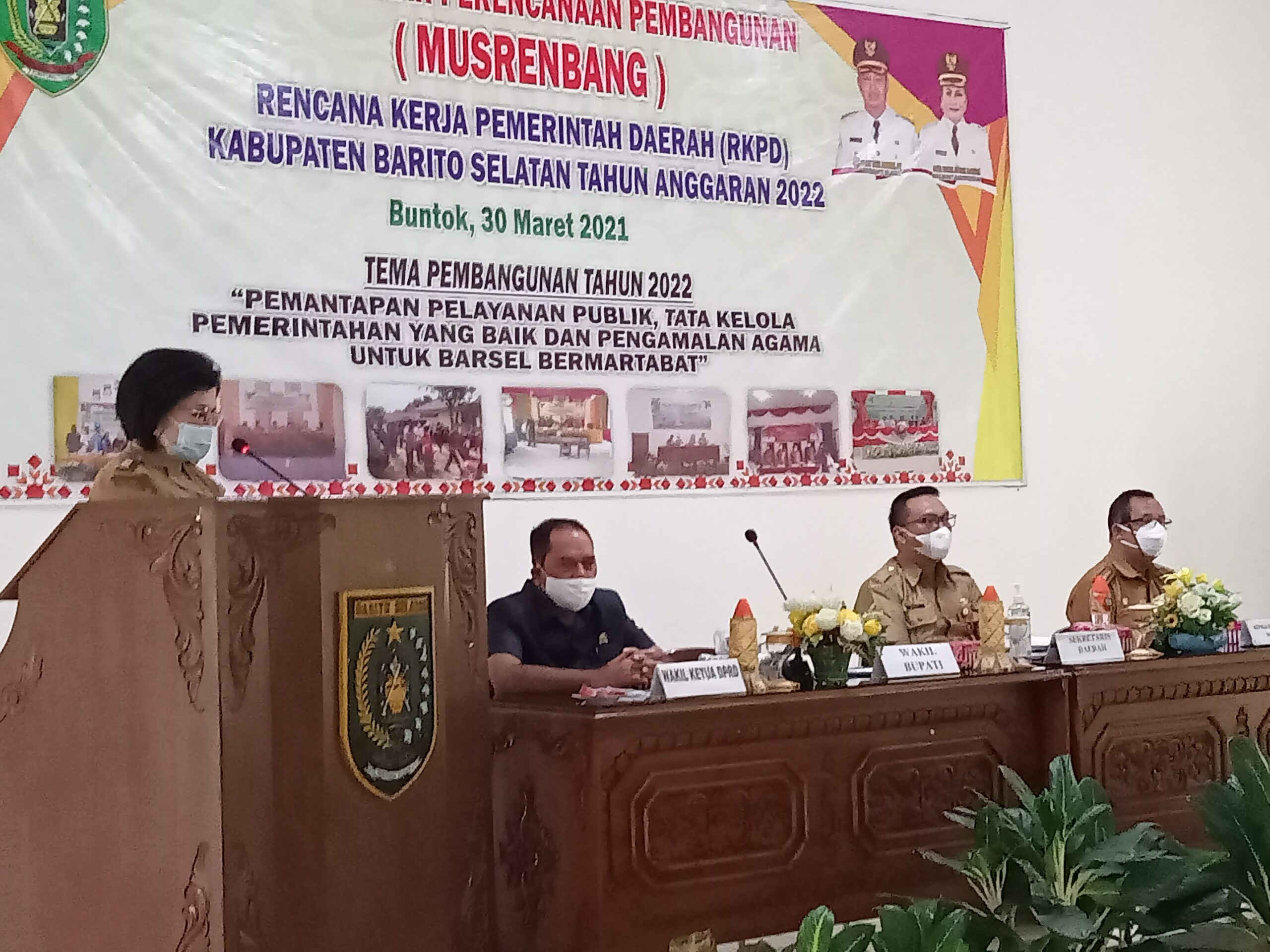 Wakil bupati Barsel minta program dan kegiatan SOPD disesuaikan dengan tema pembangunan