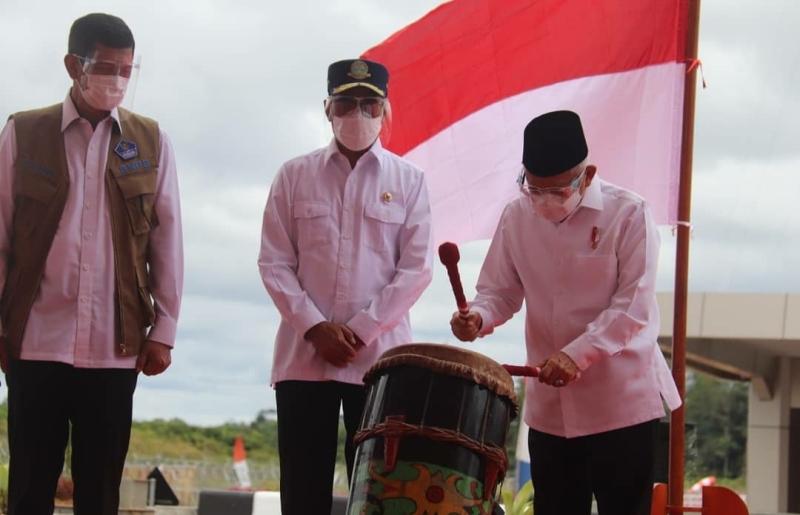 Wakil Presiden Resmikan Bandara Haji Muhammad Sidik Muara Teweh