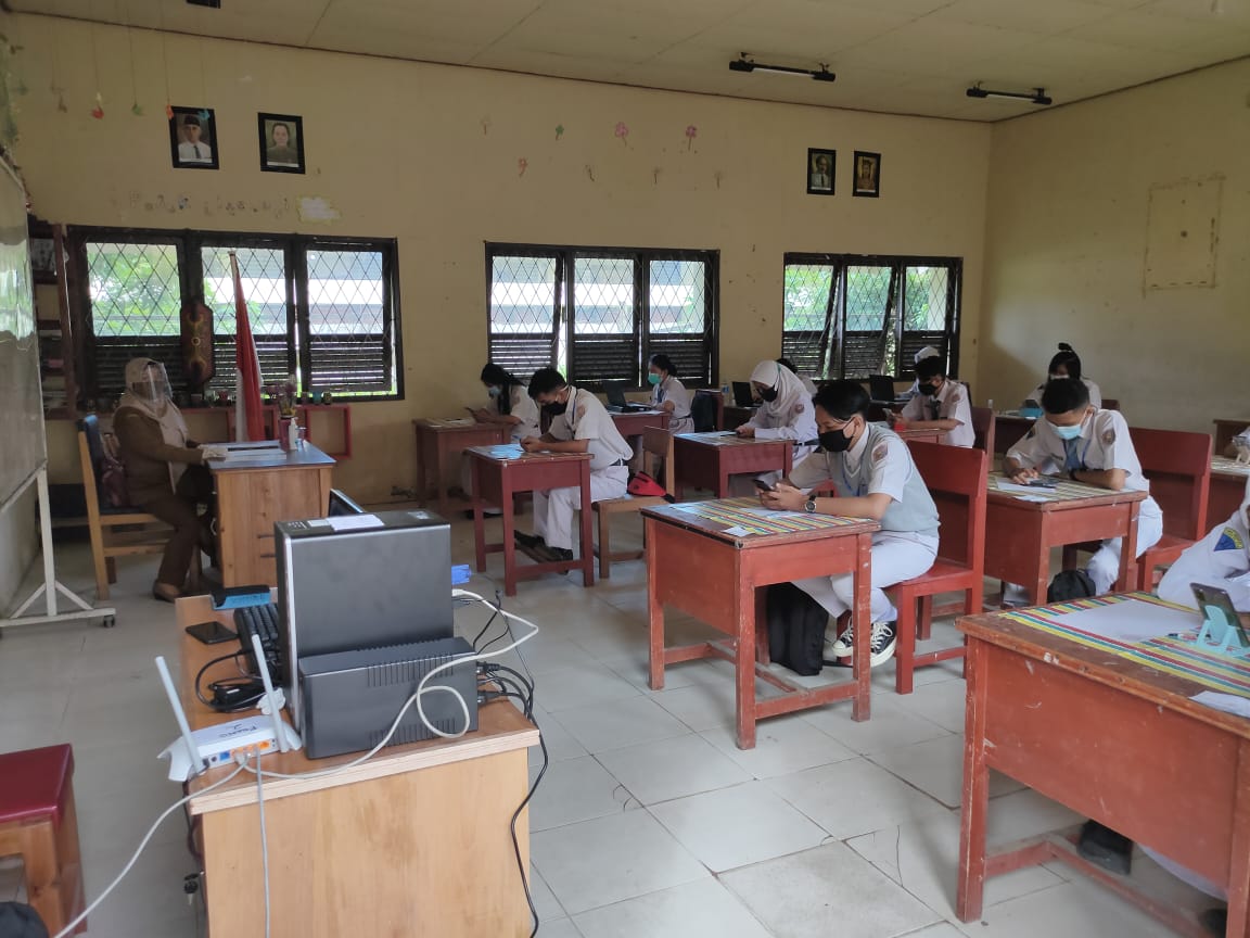 SLTA di Barsel laksanakan ujian sekolah