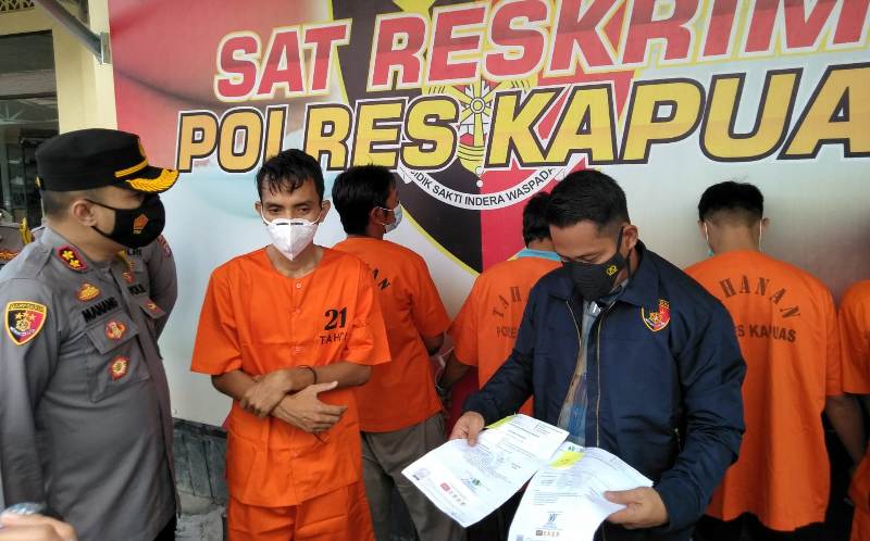 Nekat Buka Layanan Pembuatan Suket Rapid Antigen Palsu, Warga Banjarmasin Ini Ditangkap Polisi