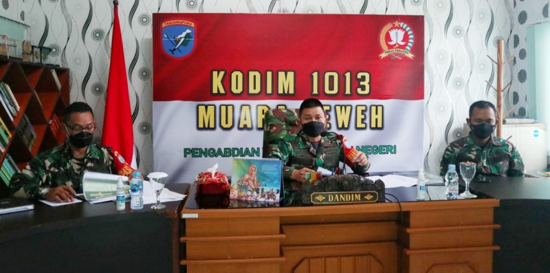 Dandim 1013 Muara Teweh Paparkan Kesiapan Pra TMMD