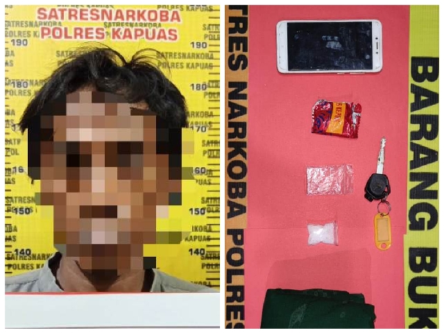 Jual Sabu di Kapuas, Warga Banjarmasin Ini Ditangkap Polisi