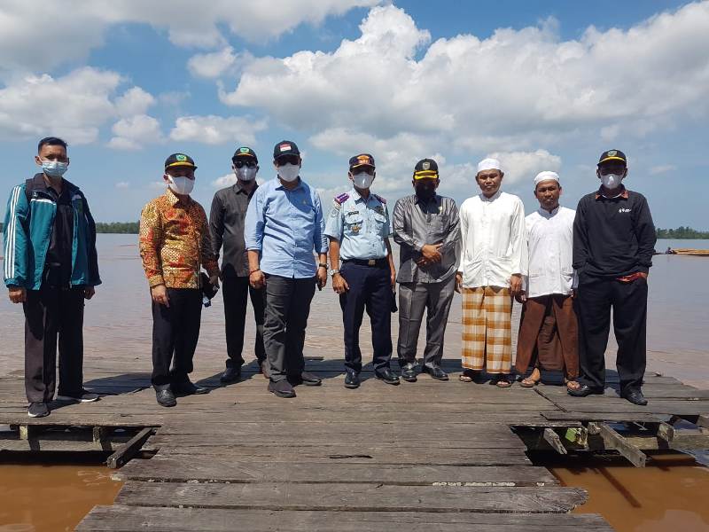 Komisi III DPRD Pulang Pisau Kunker ke Pelabuhan Bahaur