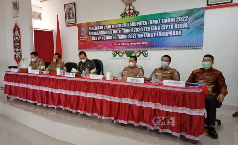 Pemkab Mura tetapkan UMK tahun 2022 sebesar Rp3,2 juta