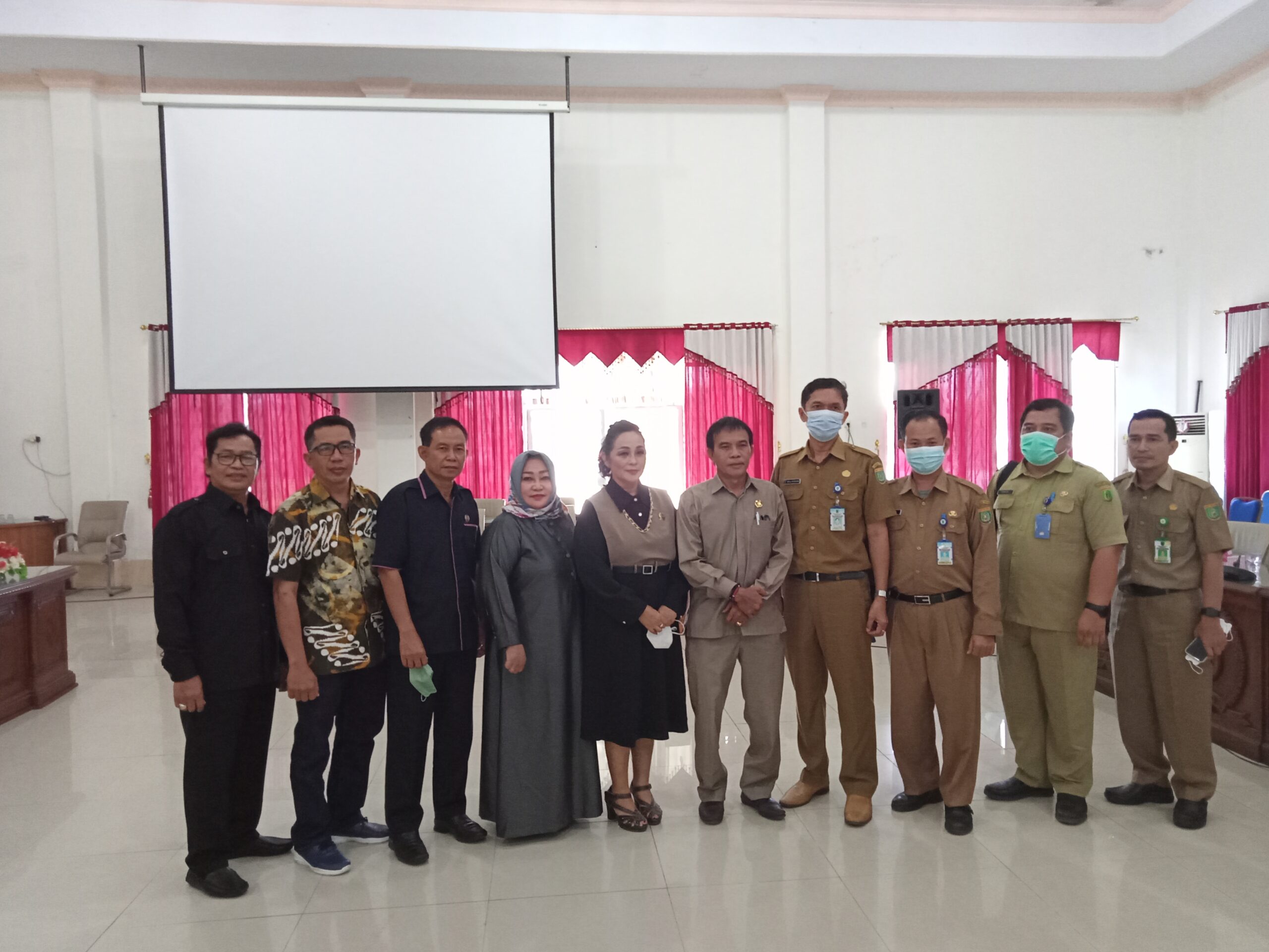 DPRD RDP DPUPR Barsel terkait rusaknya jalan menuju Desa Talio