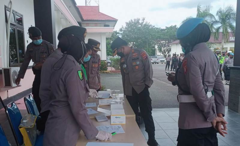 Propam Polda Kalteng Sidak di Polres Pulang Pisau, Ada Apa?