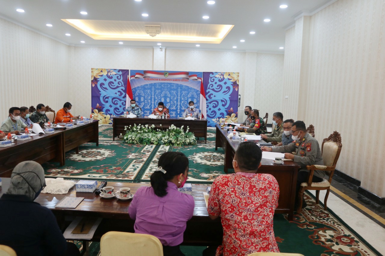 Kasus COVID-19 Meningkat, Pemkab Barito Utara Adakan Rapat Terbatas