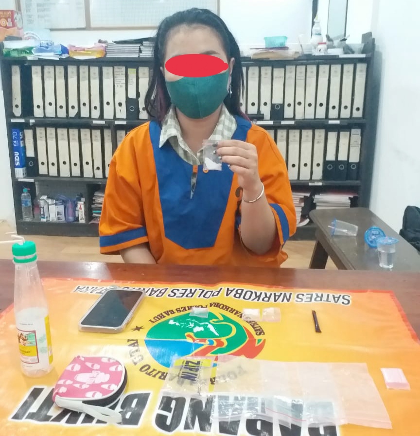 Diduga Edarkan Sabu, Seorang IRT Di Barito Utara Diamankan Polisi