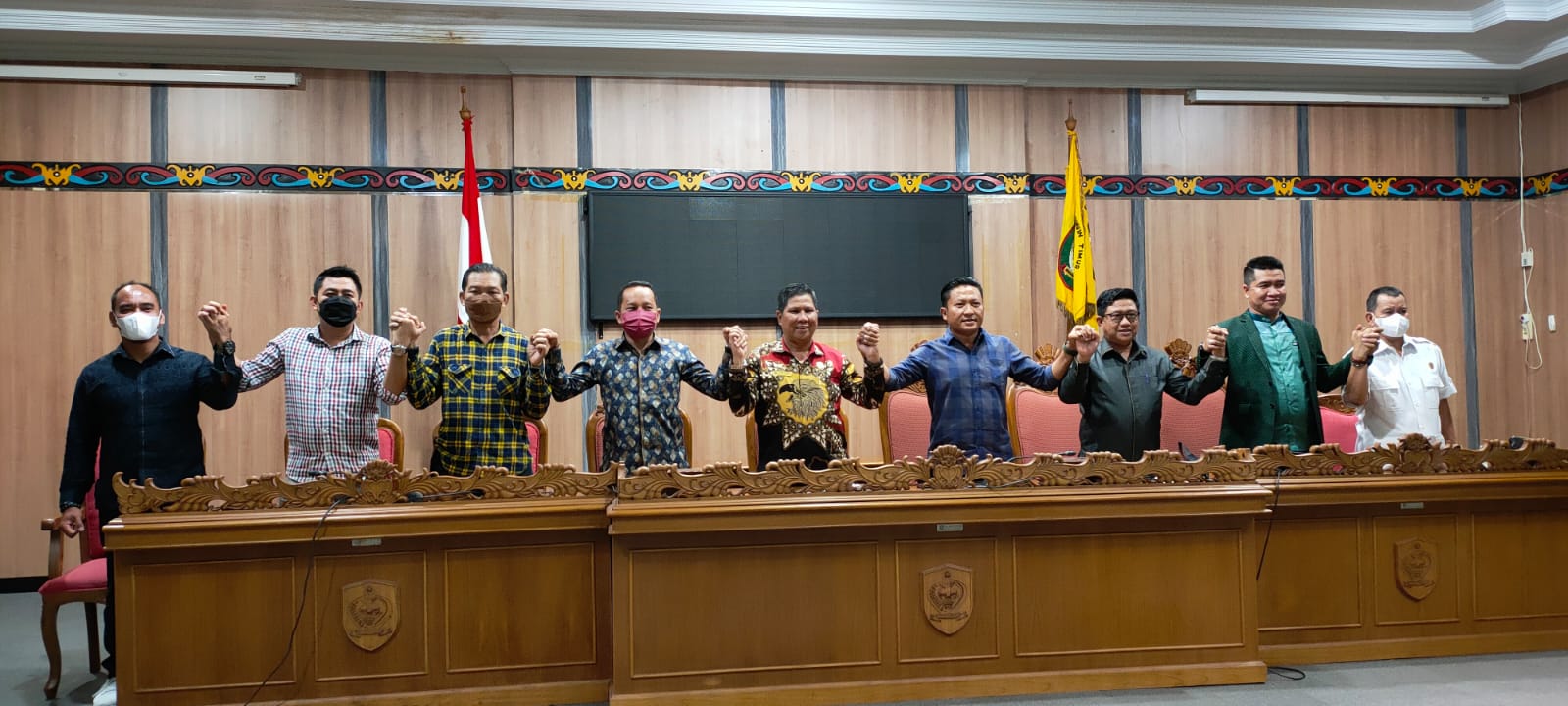 Koalisi Lima Fraksi Bakal Layangkan Mosi Tak Percaya Terhadap Ketua DPRD Kotim