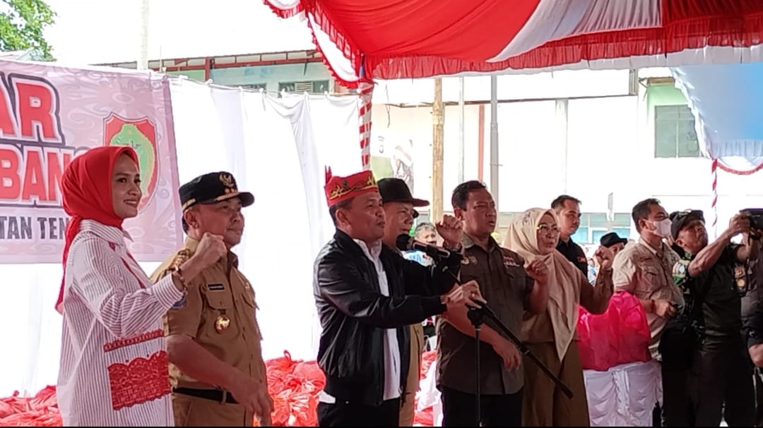 Anggota DPR RI Agustiar Sabran Apresiasi Pasar Penyeimbang Pemprov Kalteng