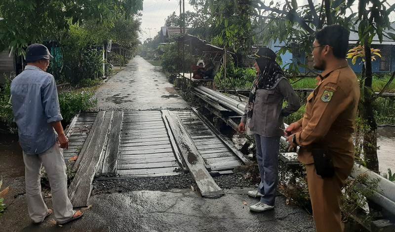 Legislator Kapuas Ini Apresiasi DPUPR-PKP Perbaiki Jembatan