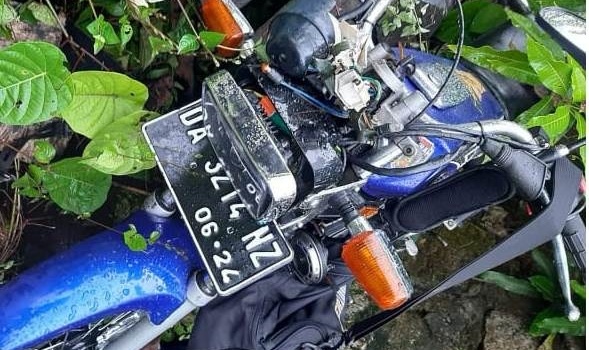 Laka Tunggal Tewaskan Pengendara Motor RX King