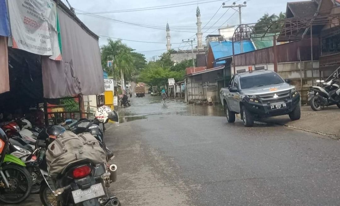 Waspada, Muara Teweh Mulai Tergenang Banjir