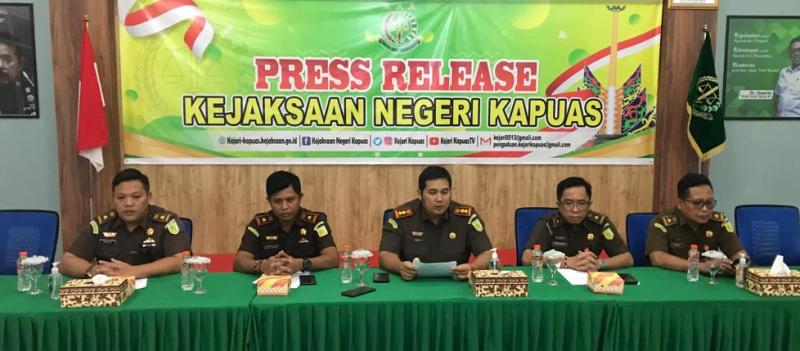 Mantan Kepala Dinas Kominfo Kapuas Ditetapkan Tersangka