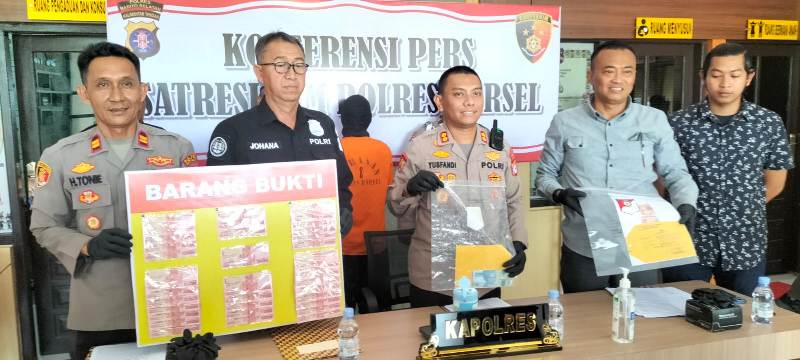 Sindikat Peredaran Uang Palsu Senilai Rp 3,2 Juta di Barito Selatan Ditangkap