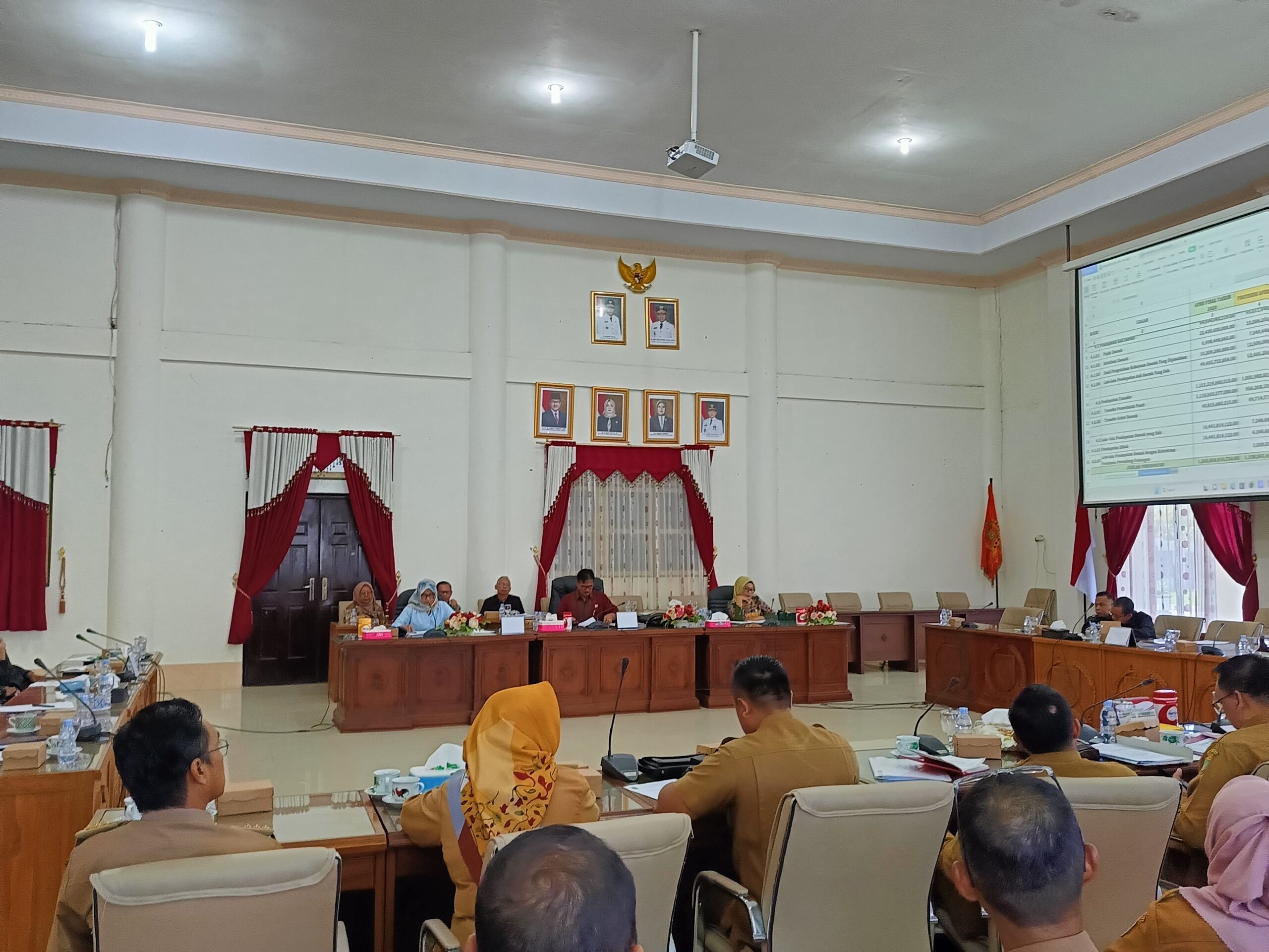DPRD Bersama Pemkab Barito Selatan Bahas Struktur APBD 2025